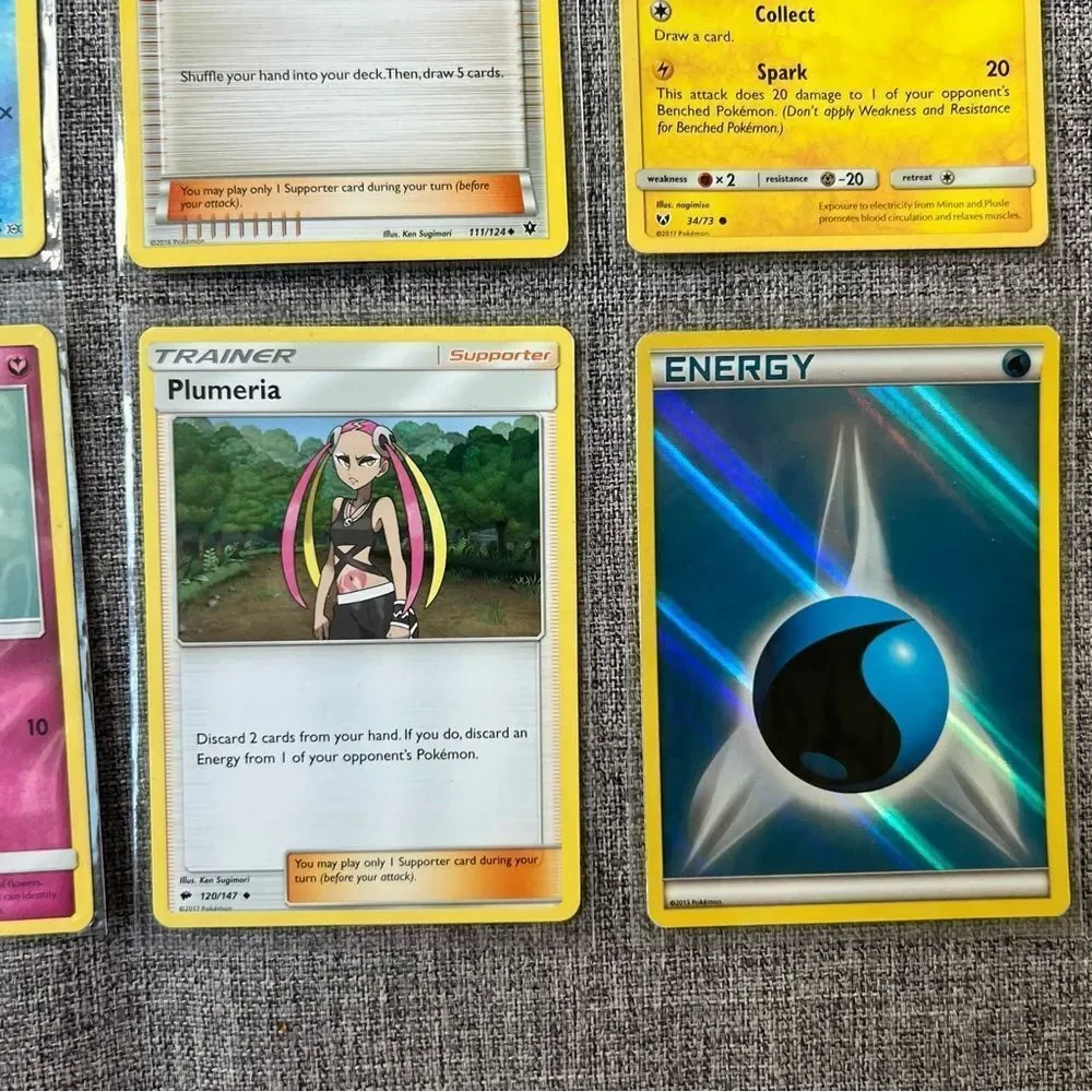 Pokemon Mixed Lot Card Set Bundle of 18 Trading Cards